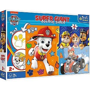 Пазлы Trefl 3in1 15 Paw Patrol (42001)