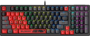 Tastatura gaming Bloody S98 Sports Black/Red