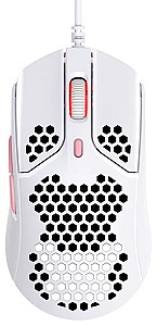 Mouse gaming HYPERX Pulsefire Haste White/Pink