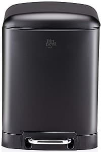 Мусорное ведро Dirt-Devil Pedal Bin 6 L Soft Close Black