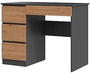 Офисный стол TopEshop Mijas Left (Anthracite/Artisan Oak)