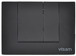 Клавиша смыва Visam Alinda Soft Black (227-004)