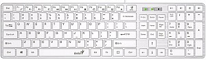 Клавиатурa Genius SlimStar 126 (White)