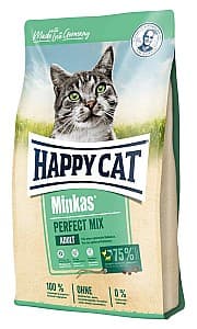 Hrana uscata pentru pisici Happy Cat Minkas Perfect Mix Geflugel, Fisch&Lamm 10 kg