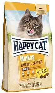 Hrana uscata pentru pisici Happy Cat Minkas Hairball Control Geflugel 10 kg