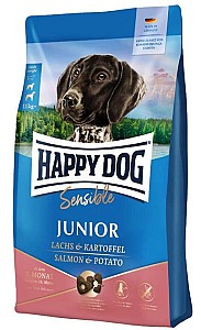 Hrana uscata pentru caini Happy Dog Junior Grainfree Salmon Sensible 10 kg