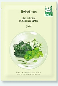 Маска для лица JMsolution Leaf Infused Soothing Mask Halal