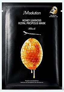 Маска для лица JMsolution Honey Luminous Royal Propolis Mask Black