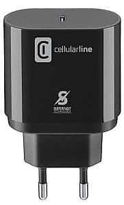 Incarcator pentru telefon CellularLine USB-C Charger 25W