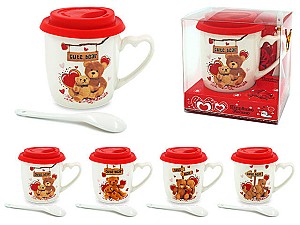 Чашка Sf.Valentine Медвежата 370 ml (01881)