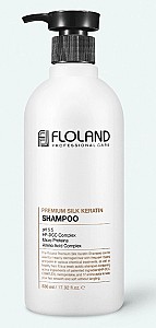 Шампунь для волос Floland Premium Silk Keratin Shampoo