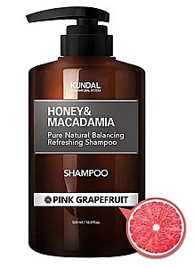 Шампунь для волос Kundal Honey & Macadamia Shampoo Pink Grapefruit