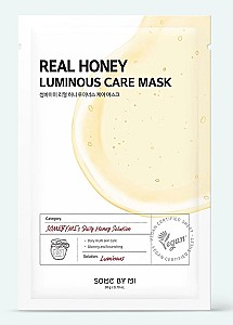 Маска для лица Some By Mi Real Honey Luminous Care Mask Sheet