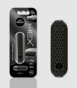 Автомобильный освежитель воздуха Aroma Car Hex Black