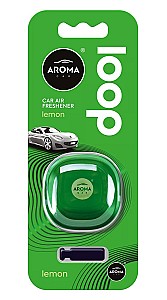 Odorizant de masina Aroma Car Loop Gel Lemon