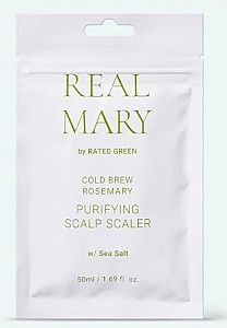 Produs pentru scalp Rated Green Cold Brew Rosemary Purifying Scalp Scaler (Sea Salt)