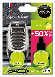 Odorizant de masina Aroma Car Supreme Duo Lemon