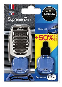 Автомобильный освежитель воздуха Aroma Car Supreme Duo New Car