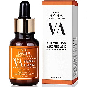 Ser pentru fata Cos De Baha Vitamin C 15% Ascorbic Acid Serum