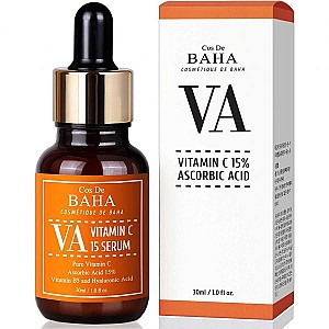 Сыворотка для лица Cos De Baha Vitamin C 15% Ascorbic Acid Serum