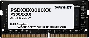 Memorie operativa RAM PATRIOT Signature Line 8GB DDR4-2666MHz SODIMM (PSD48G266681S)