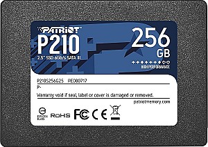 SSD накопитель PATRIOT P210 256ГБ (P210S256G25)
