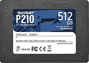 SSD накопитель PATRIOT P210 512GB (P210S512G25)
