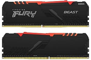 Memorie operativa RAM Kingston Fury Beast 32GB (Kit of 2x16GB) DDR4-2666MHz (KF426C16BB2AK2/32)