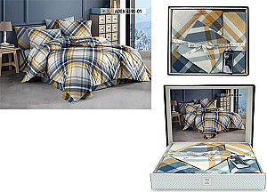 Set lenjerie de pat Newhome Ranforce Aden