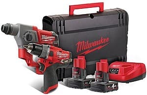 Set de scule electrice Milwaukee M12 FPP2B-402X (4933459812)