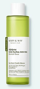 Toner pentru fata MARY & MAY Vegan CICA Tea Tree AHA PHA