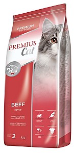 Hrana uscata pentru pisici Fitmin Premius Cat Beef 2 Kg