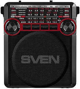 Радиоприемник SVEN SRP-355 Black/Red