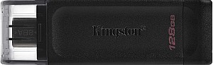 Накопитель USB Kingston 128GB DataTraveler 70 Black