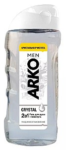 Гели для душа Arko Men 2 in 1 Crystal (8690506490874)