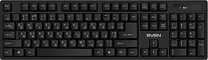 Клавиатурa SVEN KB-C2100W Black