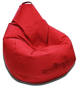 Fotoliu puf Beanbag Pear L Red