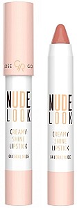 Ruj de buze Golden Rose Nude Look Creamy Shine Lipstick 04 (8691190967352)
