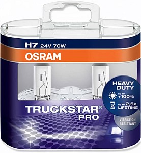 Lampa auto Osram H7 TRUCKSTAR PRO 24V 70W PX26D (64215TSP BOX)