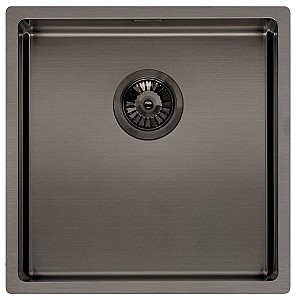 Раковина на кухню Reginox Miami 40x40 Gun Metal