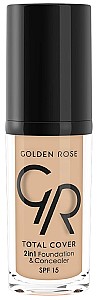 Fond de ten Golden Rose Total Cover 2in1 Foundation & Concealer 05 (8691190963651)