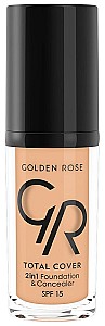 Fond de ten Golden Rose Total Cover 2in1 Foundation & Concealer 07 (8691190963675)