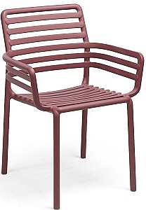 Стул для сада Nardi DOGA ARMCHAIR 40254.21.000 Marsala (Вишня)