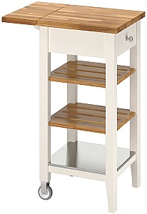 Masa de servit IKEA Stenstorp 45x43x90 Alb/Stejar(Bej)