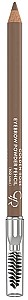 Creion pentru sprancene Golden Rose Eyebrow Powder Pencil 102 (8691190071158)