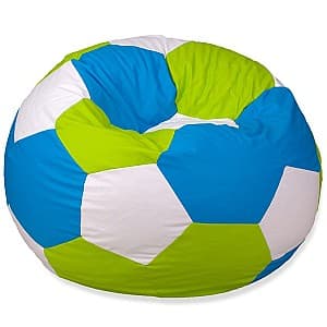 Кресло мешок Beanbag Ares XXL Green White Blue