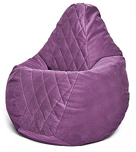 Fotoliu puf Beanbag Maserrati Romb L Purple