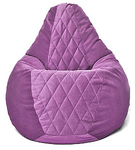 Кресло мешок Beanbag Maserrati Romb XL Purple