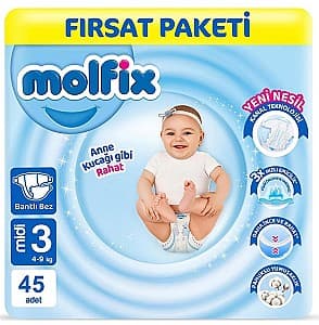 Памперсы для детей Molfix №3 45 шт (8690536833863)