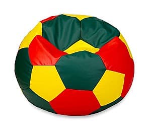 Кресло мешок Beanbag Ares L Green Red Yellow